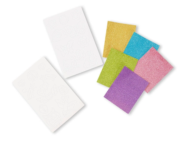 MELISSA Naklejki Brokatowe Piankowe Friendship