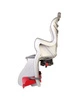 BELLELLI B-One Clamp fotelik rowerowy na bagażnik srebrny