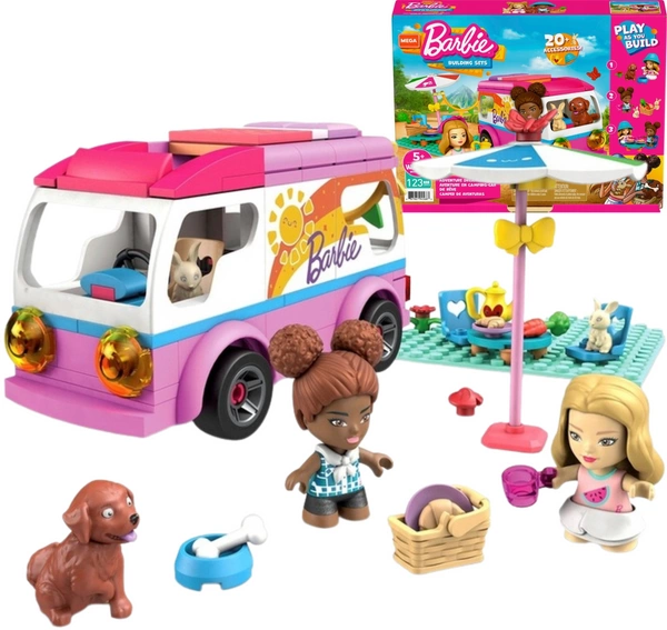 Barbie Wymarzony Kamper camper MEGA BLOKS klocki GWR35