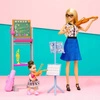 BARBIE Kariera nauczycielka muzyki 2 lalki FXP18