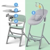 KINDERKRAFT LIVY Krzesełko do karmienia dziecka 4w1 LIVY + CALMEE bujak