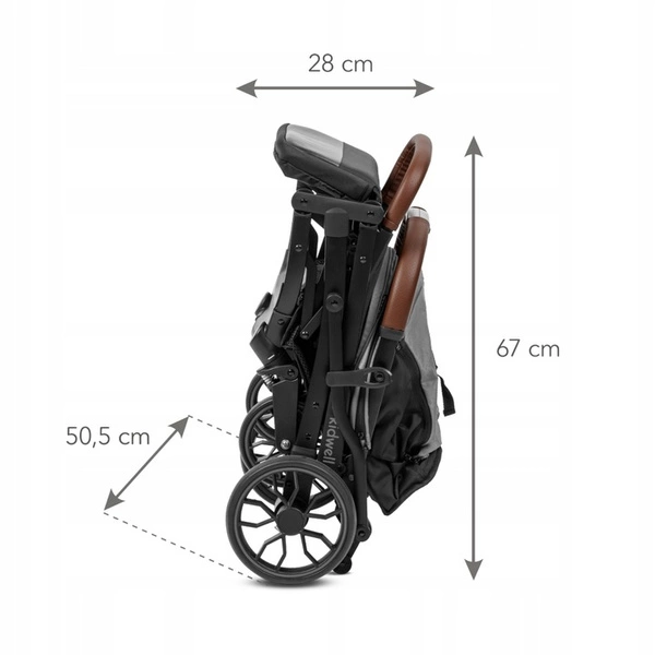 KIDWELL COLMER wózek spacerowy spacerówka kompaktowy DO 22 KG