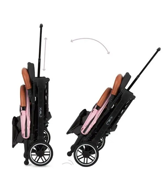 MoMi ESTELLE wózek spacerowy spacerówka lekki mały walizka