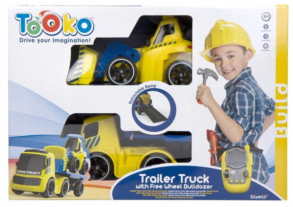 SILVERLIT Laweta sterowana na pilota RC + buldożer