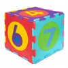 SMILY PLAY mata piankowa podłogowa puzzle miękkie kolory duże cyfry 9 EL