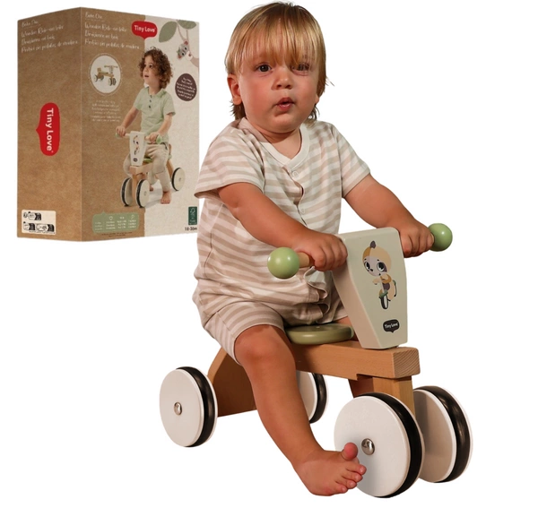 Drewniany rowerek biegowy Tiny Love Boho Chic z Naturalnego Drewna