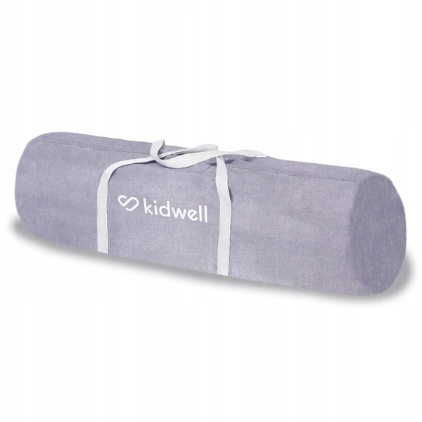 Duży kojec plac zabaw Kidwell FANKO Gray 134 x 134 cm kwadratowy