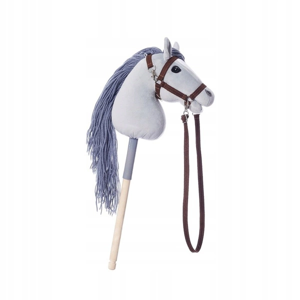 Hobby Horse A4 Koń na kiju Hoppihorse z lejcami akcesoria w zestawie